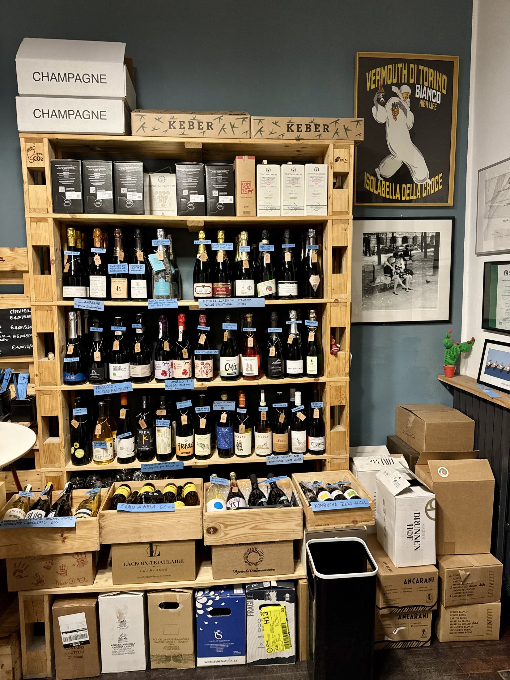 Bottiglie selezionate