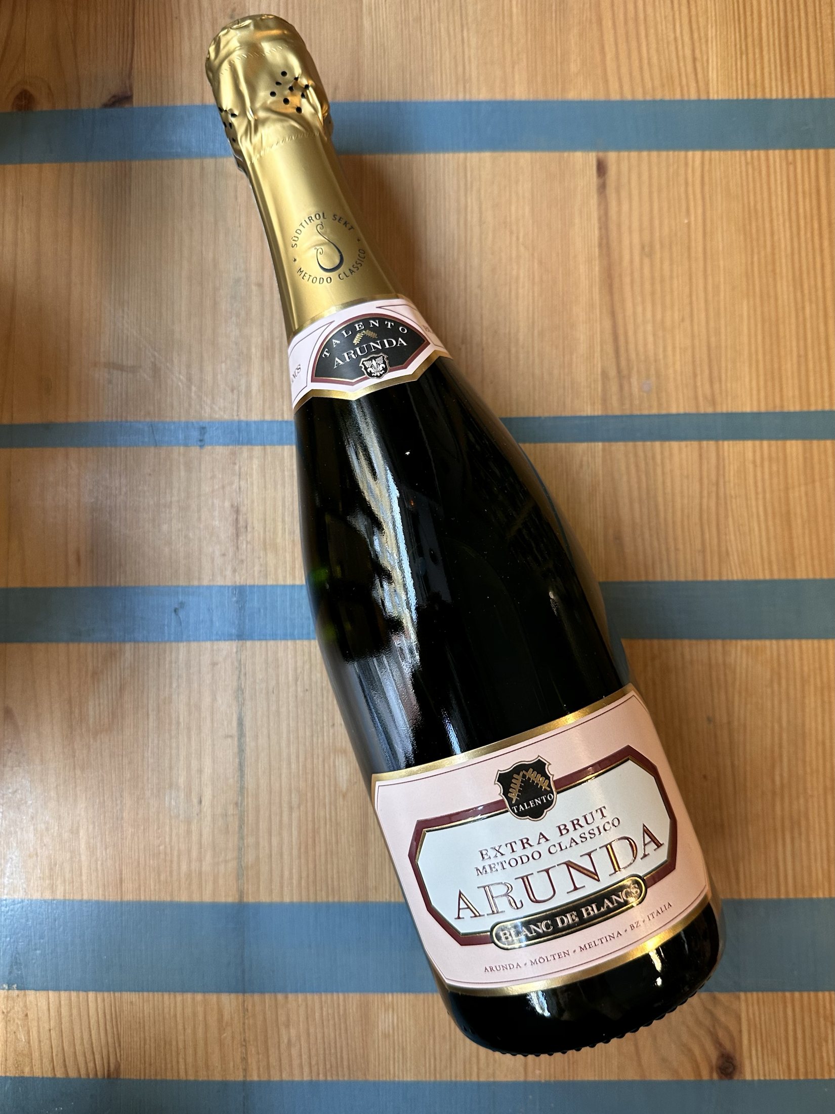 "Blanc de Blancs" Arunda Metodo Classico Extra Brut DOP